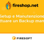 Effettuare manualmente un Backup