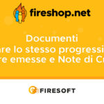 Impostare lo stesso progressivo per le fatture e le Note di Credito