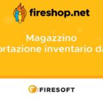 Effettuare l'importazione inventario da file esterno